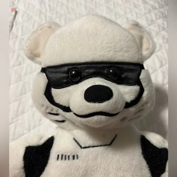 Build-A-Bear White and Black Star Wars Stormtrooper Bear Plush - Picture 7 of 8